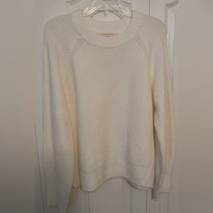 Copper Key: women’s white long sleeve knit sweater,   size XL, new
